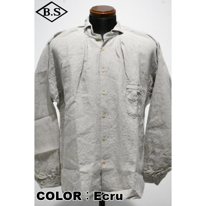 ジェラード JELADO ザツーモンキーズ The 2 Monkeys  長袖シャツ TM21160 Linen Cambrai Shirtの画像