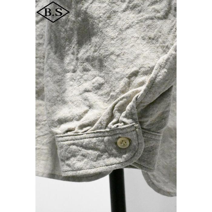 ジェラード JELADO ザツーモンキーズ The 2 Monkeys  長袖シャツ TM21160 Linen Cambrai Shirtの画像