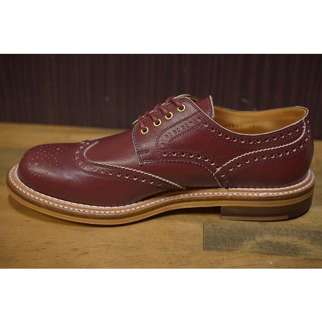 ジェラード JELADO AG21901 ジェラード ウイングチップシューズ Harlem ハーレム ワインの画像