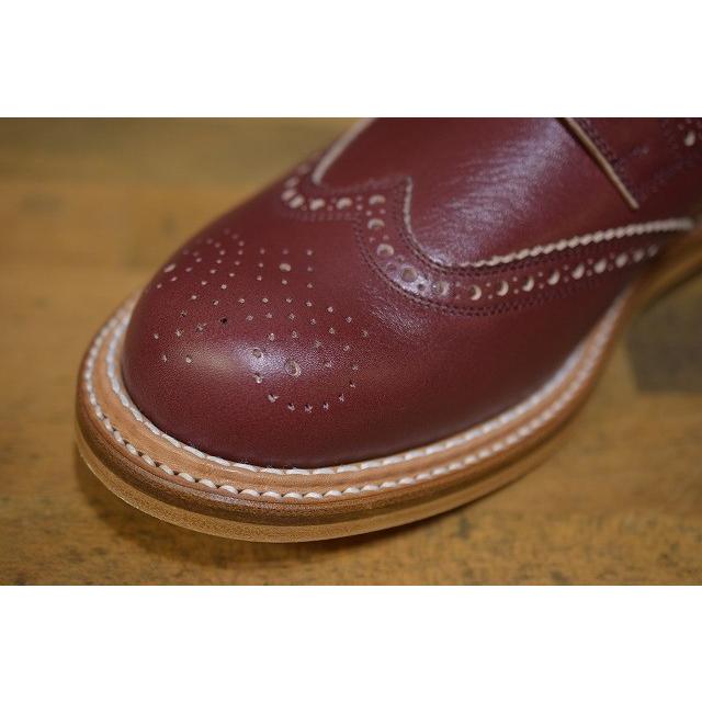 ジェラード JELADO AG21901 ジェラード ウイングチップシューズ Harlem ハーレム ワインの画像