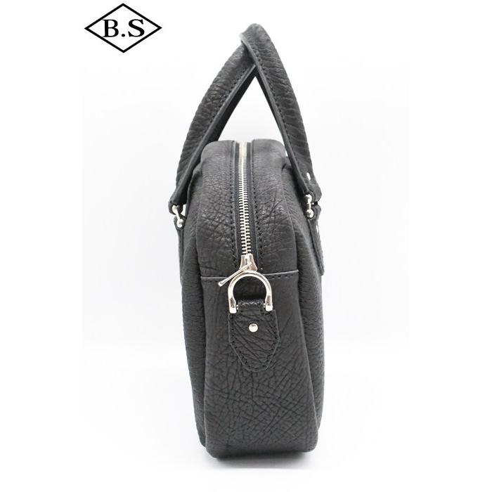 マニフォールド MANIFOLD バッグ MK-04 GS MINI BRIEF 馬ヌメ極厚本