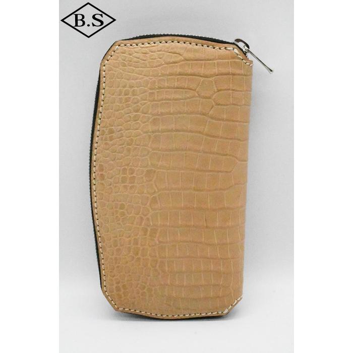 マニフォールド MANIFOLD ウォレット MW-11 SMCR-BEL スモールクロコ