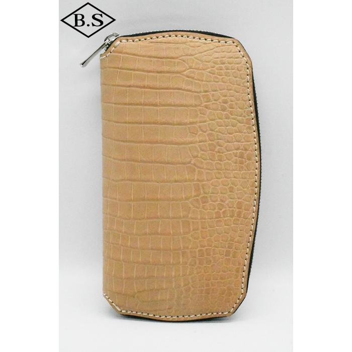 THE FLAT HEAD ✖️MANIFOLD クロコ　ロングウォレット THE FLAT HEAD ✖️MANIFOLD クロコ ロングウォレット THE FLAT HEAD