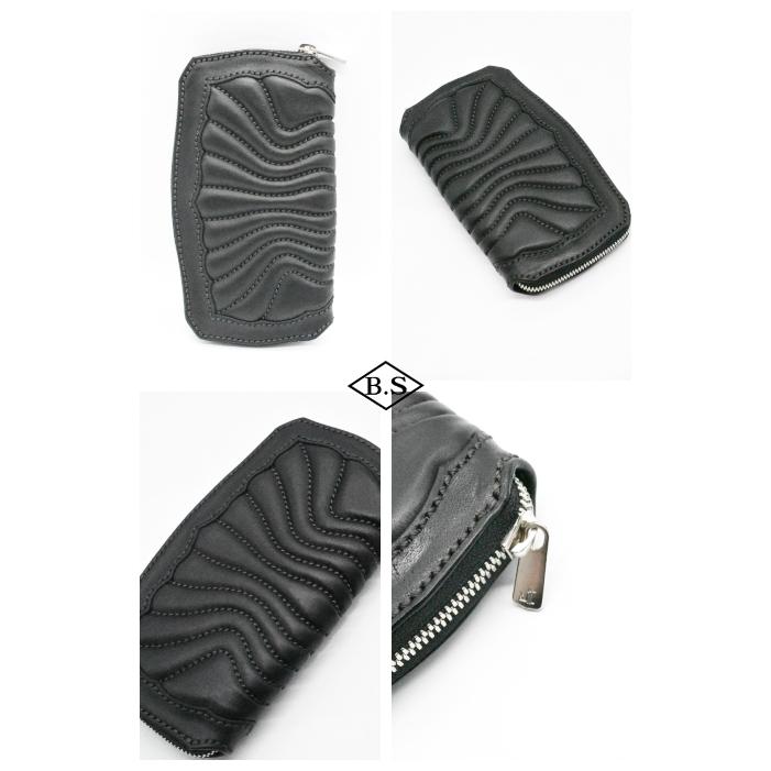 ロングウォレット　黒ヌメ革　マニフォールドMANIFOLD ほぼ未使用　超美品 楽天市場】マニフォールド MANIFOLD 長財布 財布 馬ヌメ 極厚