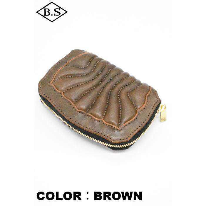 マニフォールド MANIFOLD ミドルウォレット RY-12 PL-B MORAY ROUND