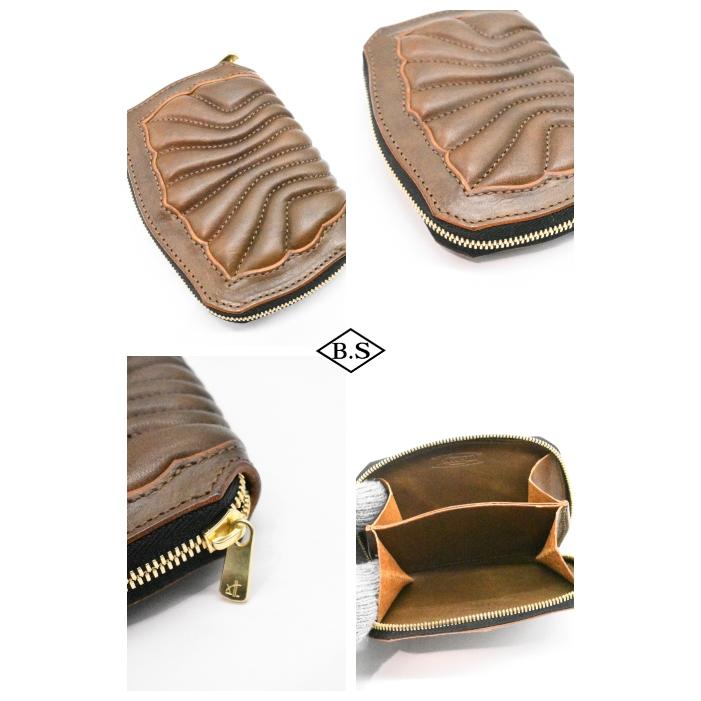 マニフォールド MANIFOLD ミドルウォレット RY-12 PL-B MORAY ROUND