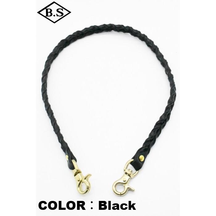 MANIFOLD キーホルダー ウォレットロープ　セットで マニフォールド MANIFOLD ウォレットロープ MR-02PL-B 馬ヌメ