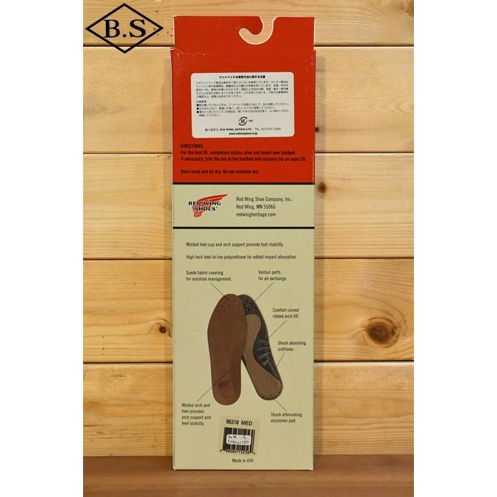 レッドウイング REDWING インソール NO.96318 COMFORTFORCE FOOTBED コンフォートフォース フットベッド｜barnstormer2｜02