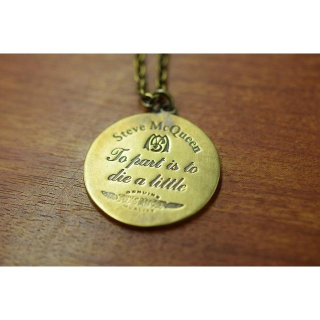 トイズマッコイ TOYS McCoy TMA1630 マックイーン　大脱走　ペンダント　BRASS 