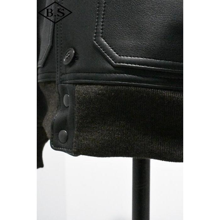 別注 ワイツーレザー Y'2 LEATHER レザージャケット SHEEP SKIN Type A-1 DARK BROWN COTTON LININGの画像