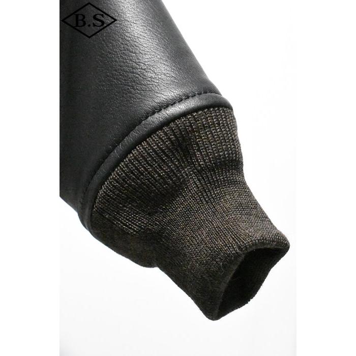 別注 ワイツーレザー Y'2 LEATHER レザージャケット SHEEP SKIN Type A-1 DARK BROWN COTTON LININGの画像
