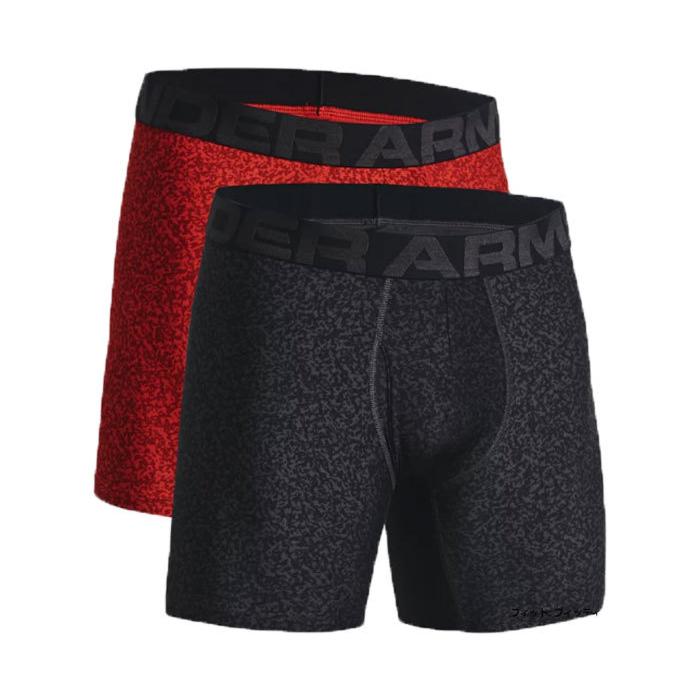UNDER ARMOUR（アンダーアーマー）UAテック 6インチ ノベルティ （2枚セット）（ライフスタイル/MEN）[1363621 ...
