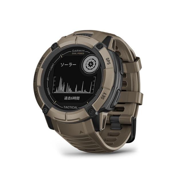 GARMIN(ガーミン)Instinct 2X Dual Power Tactical Edition (陸上 