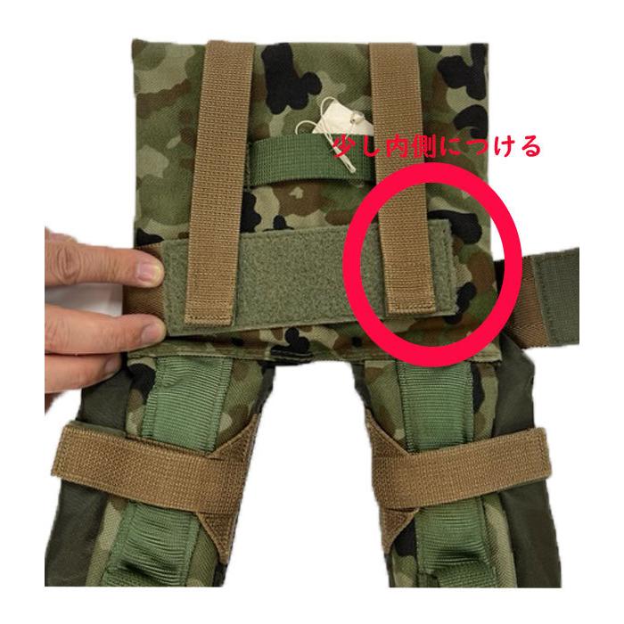 AOSEショルダーパッド(陸上自衛隊/迷彩/背のうパッド/サバゲー AOSEショルダーパッド(陸上自衛隊/迷彩/背のうパッド/サバゲー
