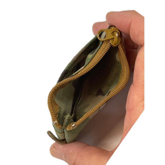 KAITO小銭入れ(陸上自衛隊/迷彩/OD/TAN/訓練小物/身分証入れ/サイフ