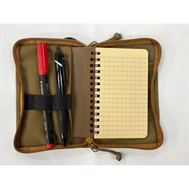 KAITOメモ帳ポーチIII(陸上自衛隊/迷彩/文具/小物/マルチカモ/サバゲー