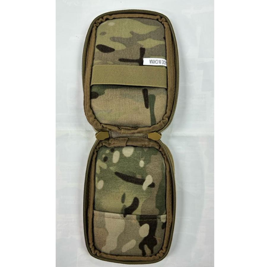 メモ帳ケースIIマルチカモ(陸上自衛隊/迷彩/文具/小物/サバゲー/ミリタリー/アウトドア) |  | 01