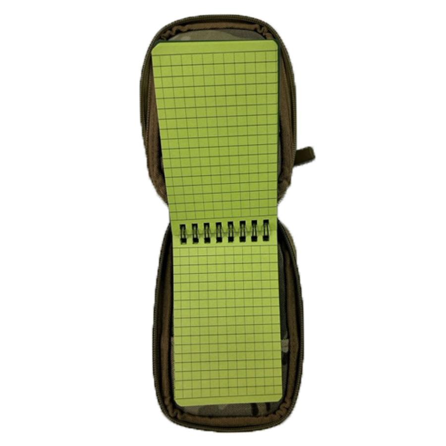 メモ帳ケースIIマルチカモ(陸上自衛隊/迷彩/文具/小物/サバゲー/ミリタリー/アウトドア) |  | 04