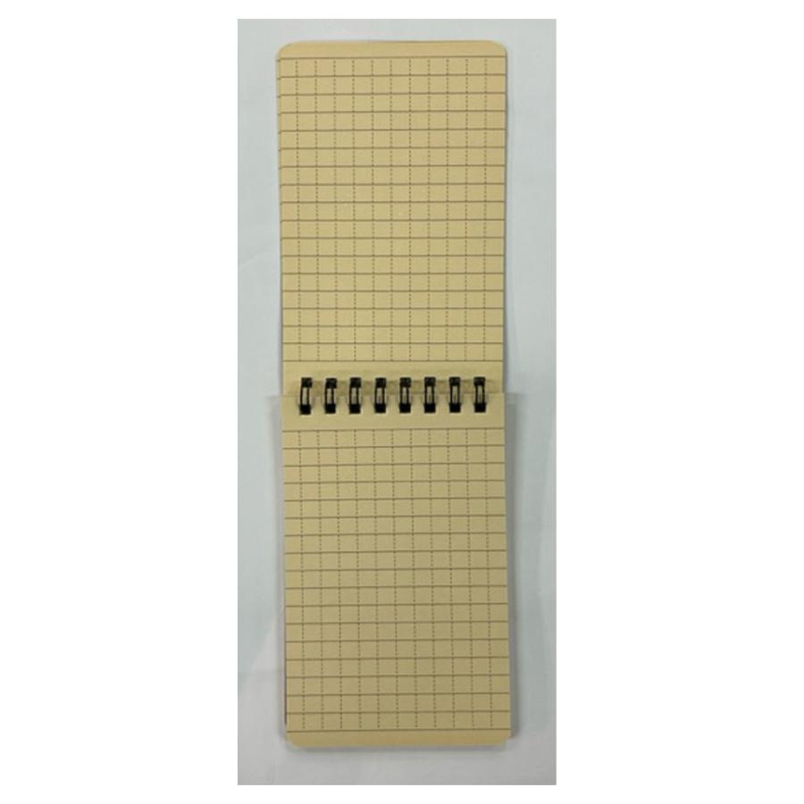 防水メモ帳TAN(陸上自衛隊/迷彩/文具/小物/マルチカモ/サバゲー