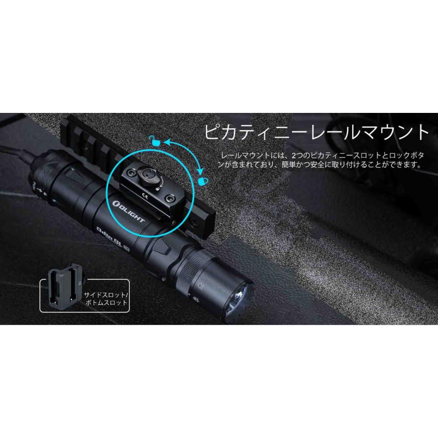 OLIGHT(オーライト)Odin GL Mini 緑のレーザー タクティカルライト