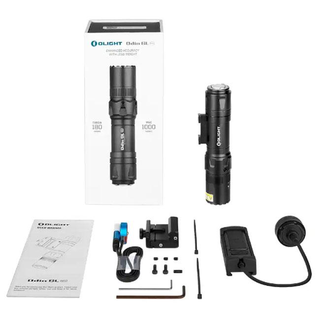 OLIGHT(オーライト)Odin GL Mini 緑のレーザー タクティカルライト