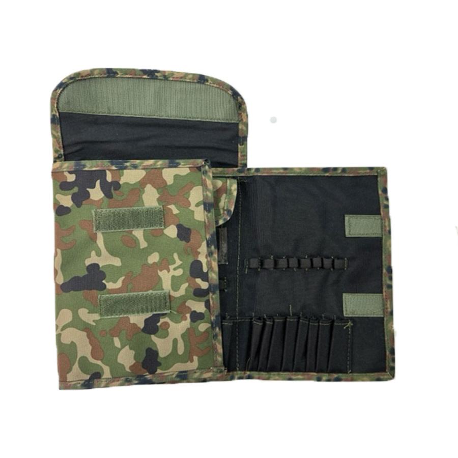 三つ折りペンケース大(陸上自衛隊/迷彩/文具/小物/ペンケース/サバゲー