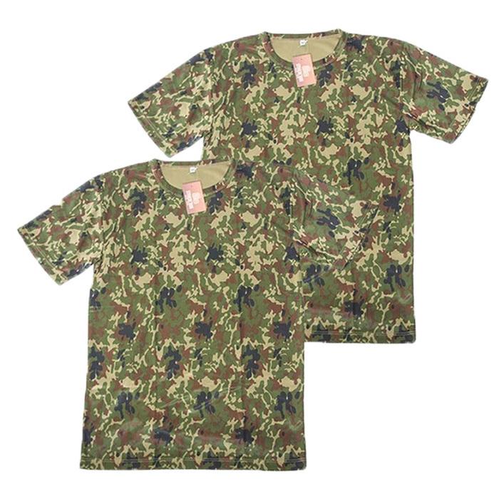 SC(ストームクロス)2Pドライ半袖Tシャツ陸自迷彩(陸上自衛隊/迷彩/T