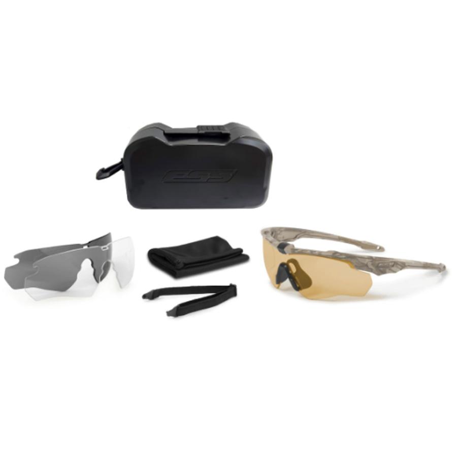 ESS CROSSBLADE SPIN CAMO BONE 3 LENS (陸上自衛隊/迷彩/装備品
