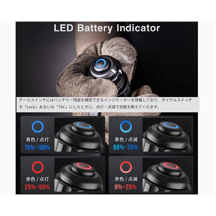 trlarch 2個 NEXTORCH(ネクストーチ)TA30D MAX Flashlight(陸上自衛隊/迷彩/小物