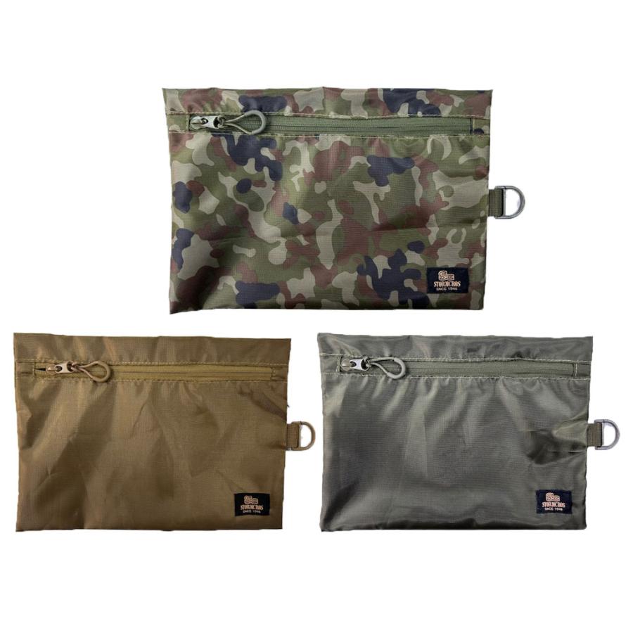 SC(ストームクロス) ジッパーバッグA4(陸上自衛隊/迷彩/バック/ポーチ