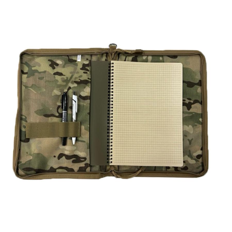 図版入れマルチカモ(陸上自衛隊/迷彩/文具/小物/マルチカモ/サバゲー