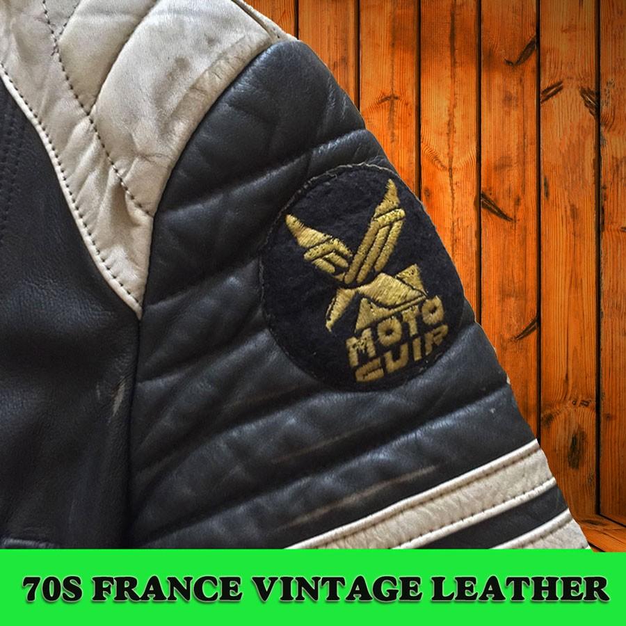 SOLD OUT！70s VTG JKT 05 サイズM - MOTO CUIR DEADSTOCK ライダース