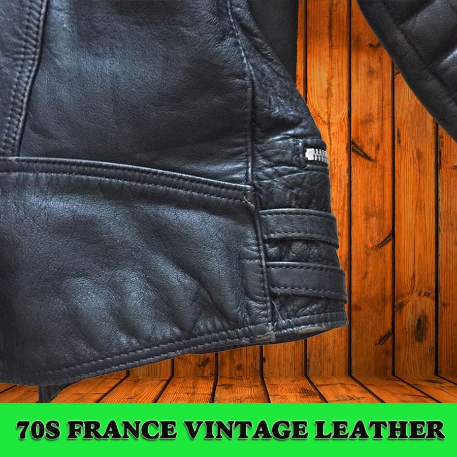 70s vintage Kett Leathers Mサイズ　襟付きシングル 70s vintage Kett Leathers 襟付きシングルライダース