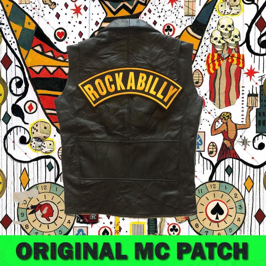 海外買付 / 特大 / MC PATCH  ROCKABILLY ライダース アイロン対応｜baron4313uvular｜05