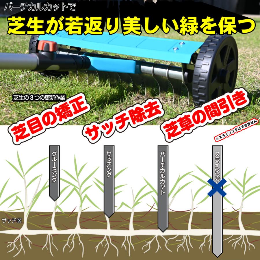 GARDENA ガルデナ コンビシステム バーチカルカッター ハンドルなし