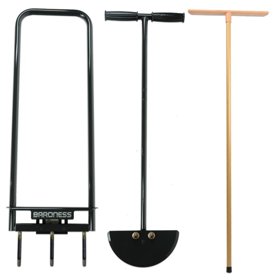 取引中】芝刈り機とエアレーション&根切り道具セット