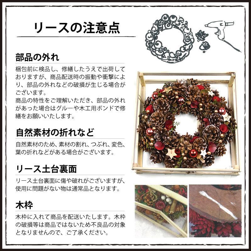 クリスマス リース ナチュラル レッド Lサイズ 直径約35cm 芝生のことならバロネスダイレクト 通販 Yahoo ショッピング