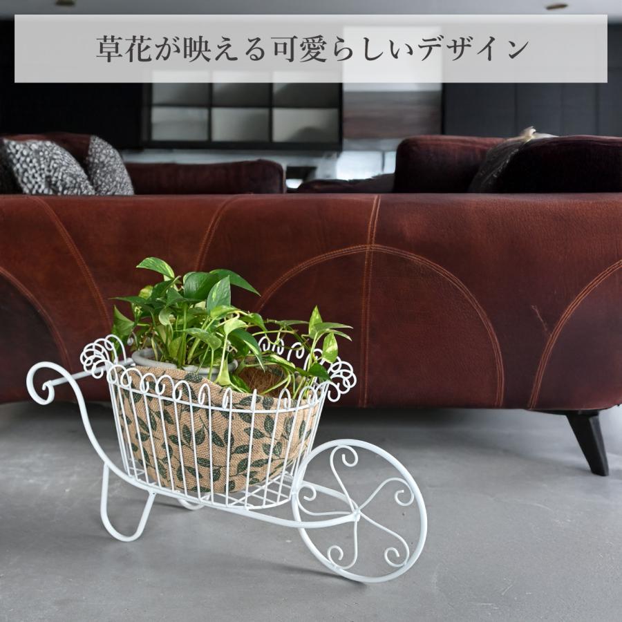 ワイヤーヴィークルバスケット リーフヤシマット付き 自転車 三輪車