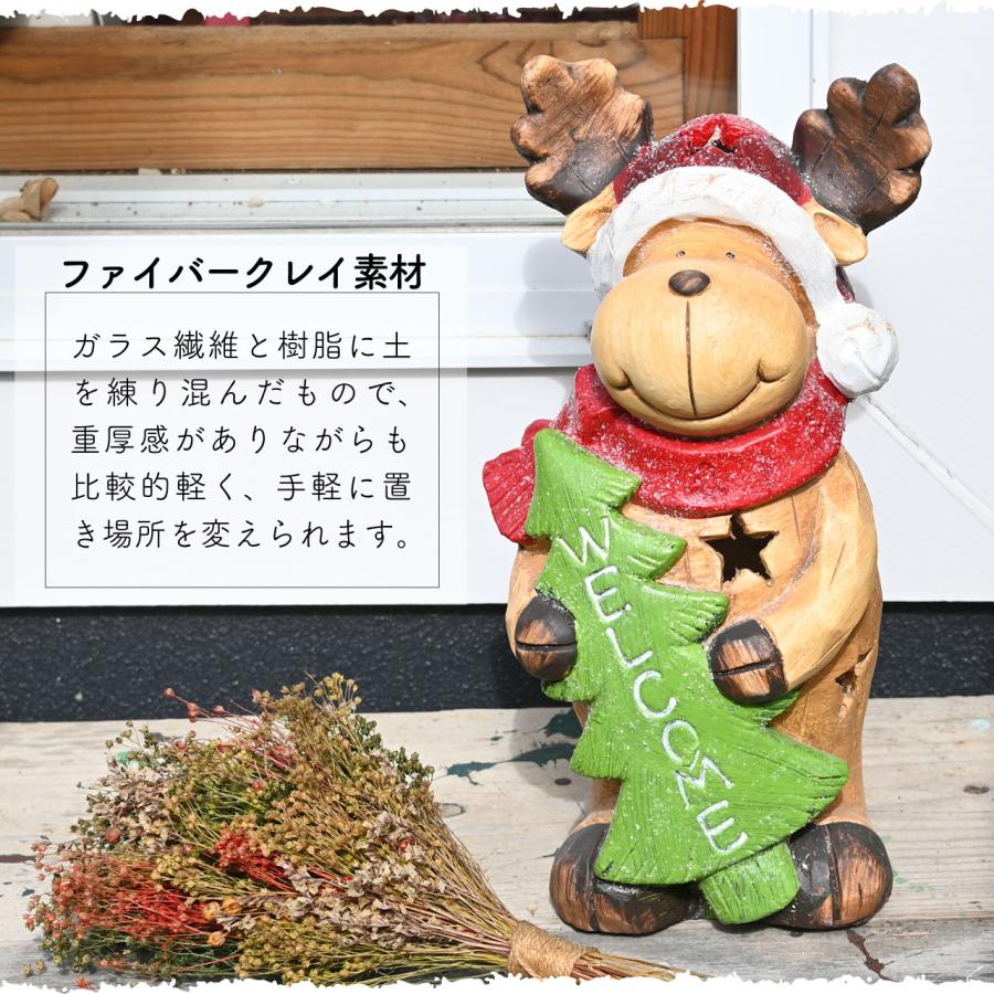クリスマス オブジェ サンタクロース スノーマン トナカイ 3種セット