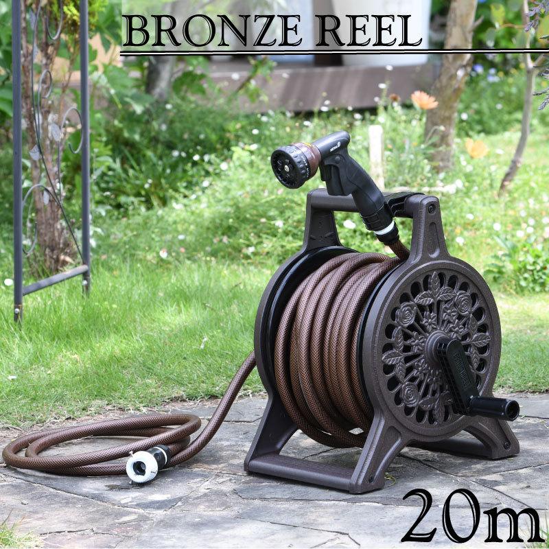 三洋化成 ブロンズリール 20m ブラウン 茶色 BR4-XT20BRO 散水 三洋化成 ブロンズリール 20m ブラウン 茶色 BR4-XT20BRO 散水