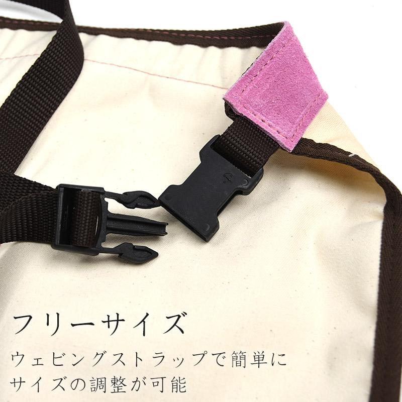 英国 BRADLEYS ブラッドリーズ フローラル ハーフレザーエプロン フリーサイズ 畑仕事の画像