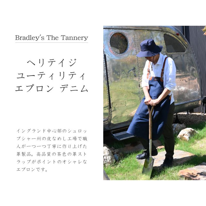 英国 BRADLEYS ブラッドリーズ ヘリテイジ ユーティリティ エプロン