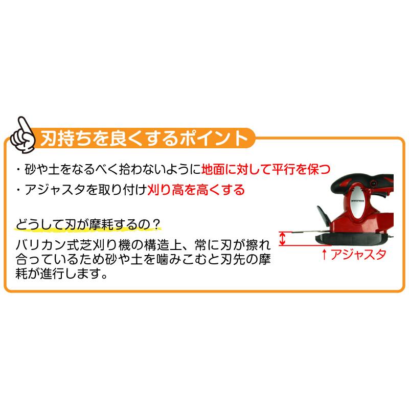 バロネス バリカン 替刃 バリカン式芝刈り機 CL170／CLB170専用替え刃
