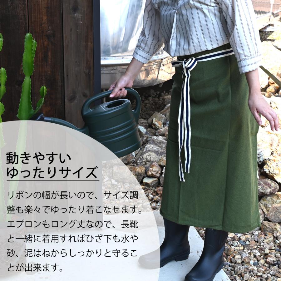 DULTON ダルトン ギャルソンエプロン グレー グリーン ネイビー 選べる