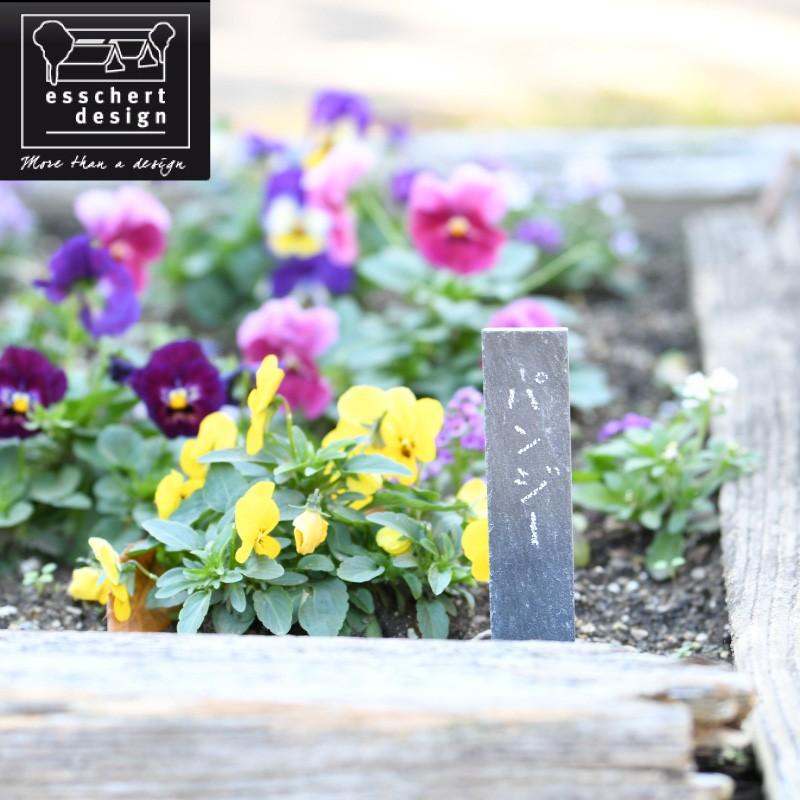 Esschert Design スレートネームプレートセット スレート6本と防水ペンシル くりかえし使える園芸用ラベル 天然石 ギフト Ff Gt131 芝生のことならバロネスダイレクト 通販 Yahoo ショッピング