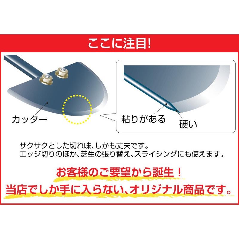 バロネス ターフカッター 芝生 根切り エッジ キワ : 芝生のこと