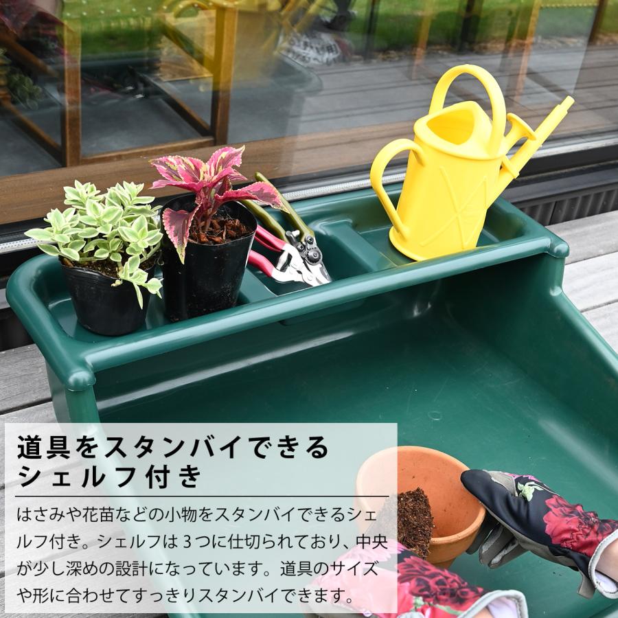 英国 Garland ガーランド タイディトレイ＆シェルフセット グリーン