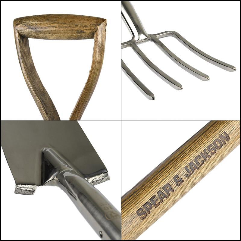 Spear&Jackson ガーデンツール トラディショナル ボーダー ステンレス