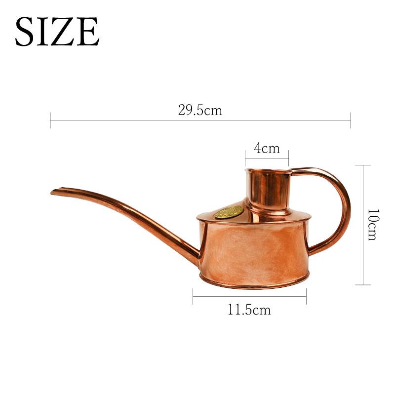 HAWS 英国 銅製 インドアカン ファゼリーフロー 0.5L じょうろ