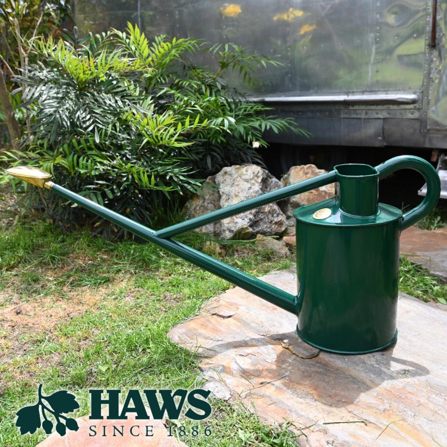 英国製 HAWS ブリキ ジョウロ HAWS 英国 オリジナルカン 4.5L 